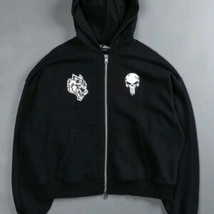 Darc Sport x Marvel The Punisher "With Valor" Zip-Up Hoodie